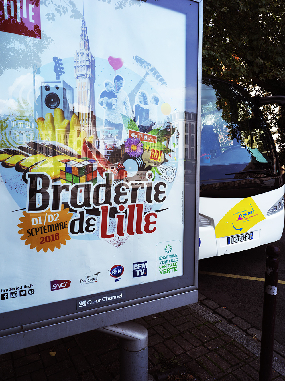 Affiche braderie de Lille © Raphaël Chantalat - Agence Patricia Lucas