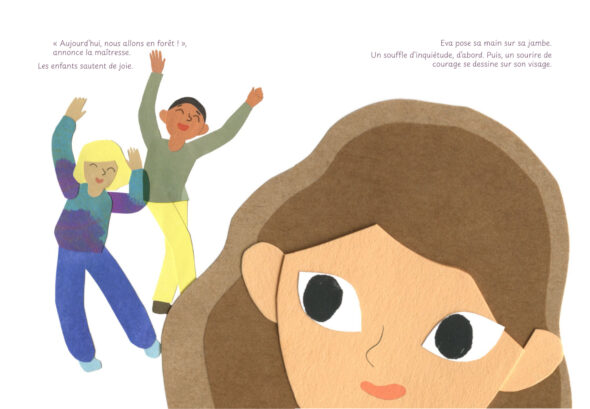 page du Pas d'Eva, album jeunesse publié par la Fondation Ipsen