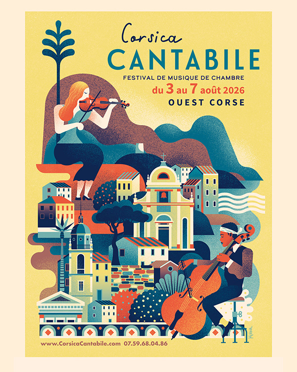 affiche du festival Corsica Cantabile 2026