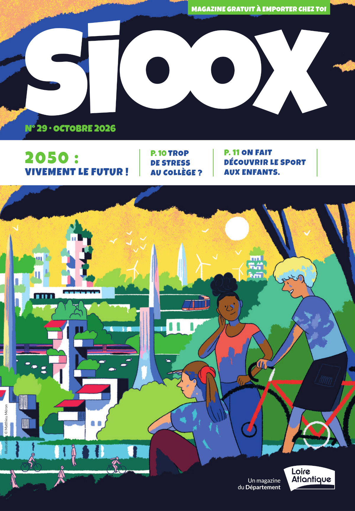 visuels du magazine Sioox n°29 par Matthieu Méron